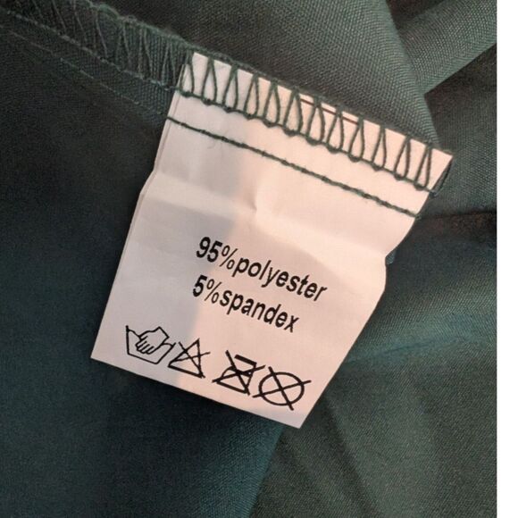 Women's Long Sleeve Blouse -Yesfashion- Green Size 4XL NWT - Picture 6 of 6